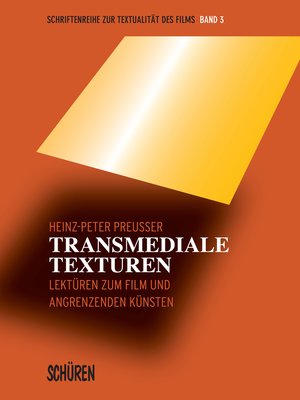 cover image of Transmediale Texturen